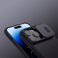 Nillkin CamShield Pro iPhone 16 Pro dėklas (juodas)