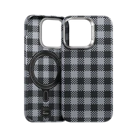 Benks Magnetinis Armor Vichy Kevlar Dėklas telefonui (BF62) iPhone 15 Pro Max juodas