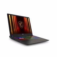 MSI Vector 16 HX AI A2XWHG-256PL Intel Core Ultra 7 255HX Knyginis kompiuteris 40,6 cm (16") Quad HD+ 16 GB DDR5-SDRAM 1 TB SSD NVIDIA GeForce RTX 5070 Ti Wi-Fi 6E (802.11ax) Windows 11 Home Pilka