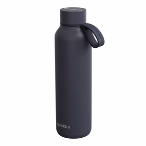 Quokka Solid With Strap nerūdijančiojo plieno termobutelis su dirželiu, 630 ml, Skalūno spalvos
