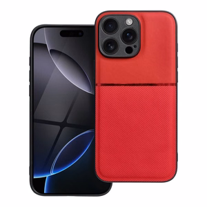 NOBLE dėklas telefonui IPHONE 16 Pro Max raudonas