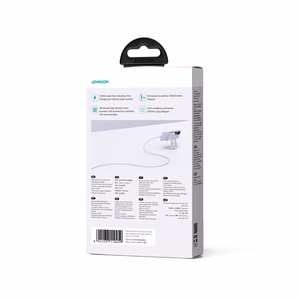 USB kabelis Joyroom (S-A34) type-C (100W 3A) 1m violetinis