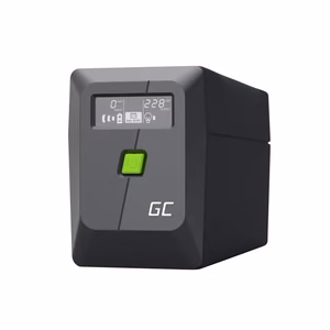 Green Cell nepertraukiamo maitinimo šaltinis (UPS) Line-Interactive 0,85 kVA 480 W, 2 AC lizdai