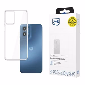 3mk Armor Dėklas for Motorola Moto G Play 2024 - skaidrus