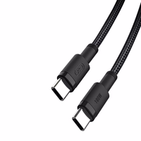 XO kabelis NB-Q199 PD USB-C - USB-C 1,5 m 100 W juodas