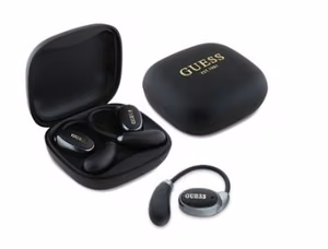 Bluetooth laisvų rankų įranga GUESS GUTWSV18HOGEK TWS juoda