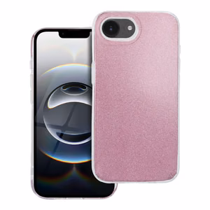 Чехол для iPhone 16e (SE 4 2025) / 17e Shining розовый