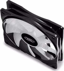 DeepCool RF120 kompiuterio korpuso ventiliatorius 12 cm juodas, baltas