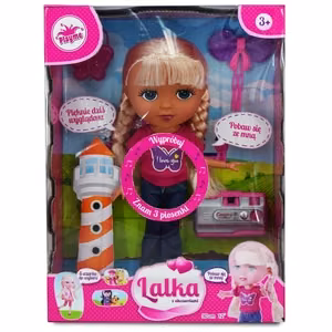 Playme Explorer lėlė su priedais, 30 cm