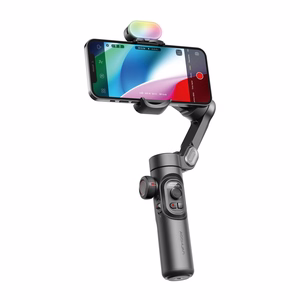 AOCHUAN XE stabilizatorius su RGB apšvietimu (juodas)