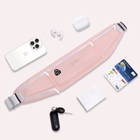 Tech-Protect M3 universalus sportinis juosmens krepšys - rožinis