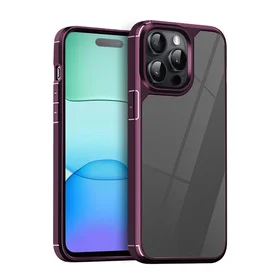 Color Shock dėklas telefonui Xiaomi Redmi Note 13 Pro 4G / Poco M6 Pro kaštoninis