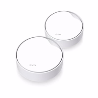 TP-Link DECO X50-POE(2-PACK) tinklo „Wi-Fi“ sistema Dviguba juosta (2,4 GHz / 5 GHz) Wi-Fi 6 (802.11ax) Balta Vidinis