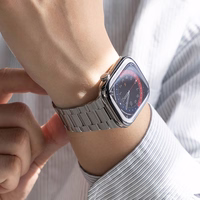 Ringke Metal One Air apyranke Apple Watch 8 / 9 / 10 / 11 / SE / Ultra (44 / 45 / 46 / 49 mm) - Sidabrine