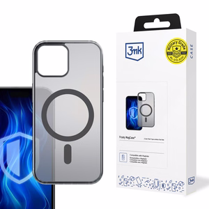 3mk Frosty MagCase для iPhone 12 Pro Max - чёрный