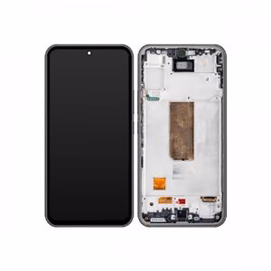 LCD-экран с рамкой для Samsung A546 / A54 5G, чёрный, HQ