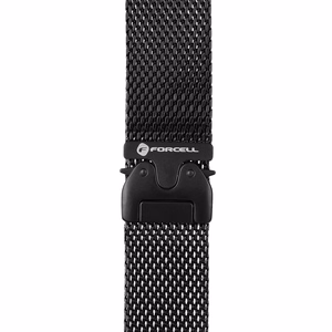 Ремешок для Apple Watch Forcell F-Design FA11 стальная застёжка 38 / 40 / 41 мм чёрный