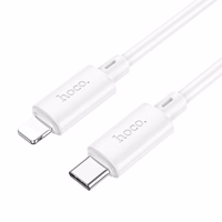 Kabelis USB C į Lightning Hoco PD 27W 2 m X88 baltas
