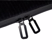 TUCANO Velluto 2 - dėklas MacBook Air 13" (M4/M3/M2/M1/2025-2018) / Pro 13" / Laptop 12" (juodas)