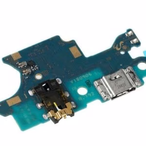 Flex Samsung A750 A7 2018 jungtimi, mikrofonu, ausinių jungtimi originalus (service pack)