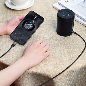 Acefast J11 USB-C į 3.5mm mini jack laidas 1m - juodas