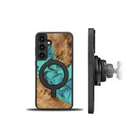 Bewood Unique case for Samsung Galaxy S24 Plus Turquoise with MagSafe