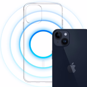3mk Clear Magnetinis dėklas telefonui Apple iPhone 14 Plus - Permatomas