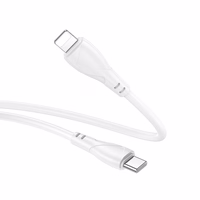 Borofone Kabelis BX121 Energy - Type C į Lightning - PD 27W 1 metras baltas