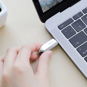 Флешка 64ГБ USB 3.0 (USB A) Hoco UD16 никель