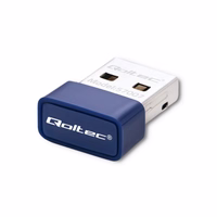 Qoltec 57007 Belaidis Mini Bluetooth USB WiFi adapteris