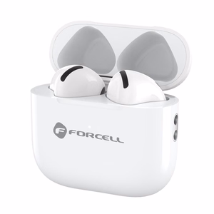 Forcell Core TWS belaidės į ausis įstatomos ausinės – baltos