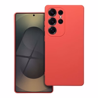 Silikoninis dėklas telefonui SAMSUNG S25 Ultra persikinis