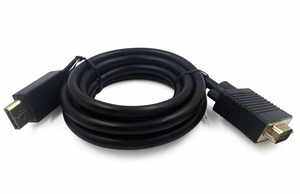 Gembird CCP-DPM-VGAM-6 vaizdo kabelio adapteris 1,8 m VGA (D-Sub) DisplayPort juodas