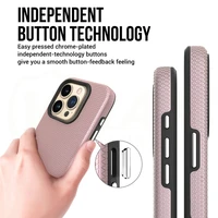 Vmax Triangle dėklas telefonui iPhone 16 6,1" rožinis auksas