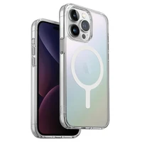 Uniq LifePro Xtreme Magnetinis įkrovimo dėklas telefonui iPhone 15 Pro Max - vaivorykštinis