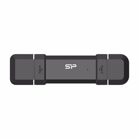 Silicon Power DS72 USB atmintukas 250 GB USB Type-A / USB Type-C 3.2 Gen 2 (3.1 Gen 2) Juoda