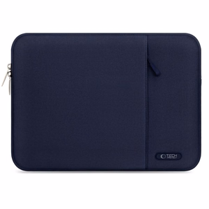 Tech-Protect Sleeve Nešiojamojo kompiuterio 13-14 dėklas - tamsiai mėlynas