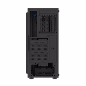 Darkflash DK151 LED kompiuterio korpusas (juodas) + 3 RGB ventiliatoriai