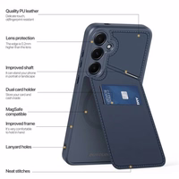 Dėklas Dux Ducis "Rafi II Mag" Samsung S936 S25 Plus Mėlynas