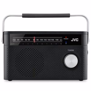 JVC RA-E315B – nešiojamasis radijas, juodas