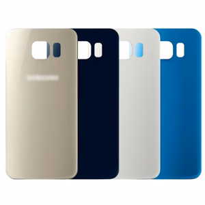Galinis dangtelis suderinamas su Samsung G925F S6 Edge juodas / mėlynas HQ