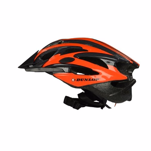 Dunlop reguliuojamas MTB dviračio šalmas, M dydis, 55–58 cm, raudonas / juodas