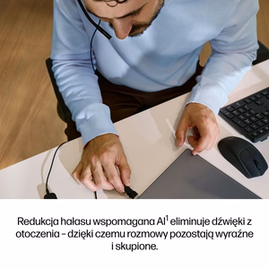HP Poly Mission 425 USB laidinis ausinių rinkinys