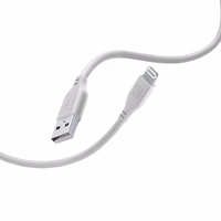 Cellularline Soft laidas - USB-A to Lightning laidas MFi certified 1.2 m (grey)
