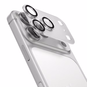 Benks grūdintas stiklas Air Shield matinė integruota objektyvo apsauga (C069) Iphone 17 Pro (3 objektyvai) skaidri