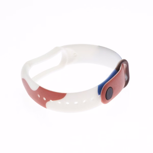 Dirželis Moro juosta Xiaomi Mi Band 3 / 4 silikoninis dirželis laikrodžio apyrankė raštas 8