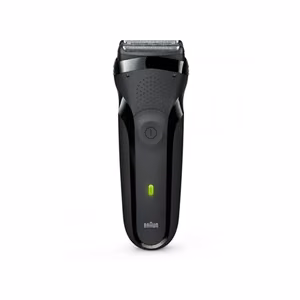 Braun Series 3 3-Flex 300s – akumuliatorinė elektrinė barzdaskutė, iki 20 min., NiMH, juodas