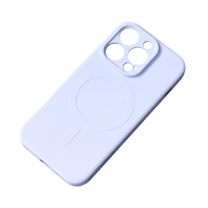 Совместимый с MagSafe силиконовый чехол для iPhone 15 Plus Silicone Case - синий