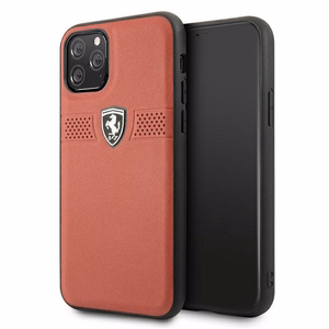 Ferrari FEOBAHCN58RE iPhone 11 Pro 5.8" красный/красный жёсткий чехол Off Track Leather