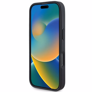 Mercedes MB Blue Line odinis magnetinis iPhone 16 dėklas - juodas